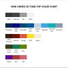 tank top color chart - Kodak Black Shop