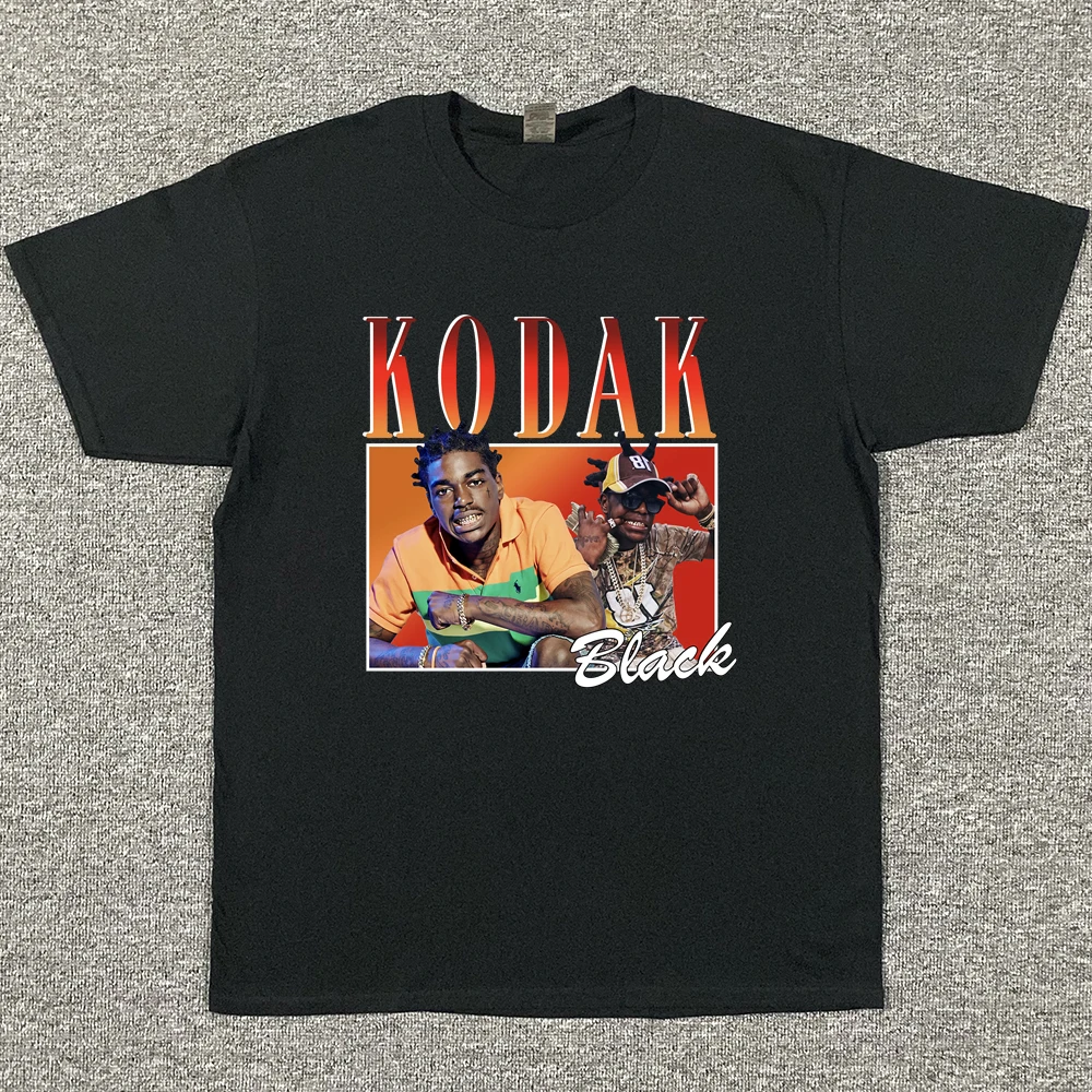 Cotton T Shirt Short Sleeve Summer O Neck Mens Free Kodak Black Music Project Tee Shirt - Kodak Black Shop