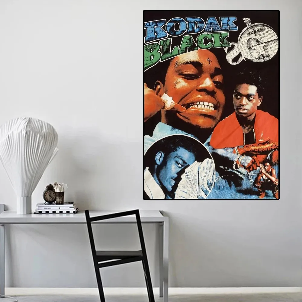 Hot Rapper KODAK BLACK Poster Canvas HD Print Personalized Wall Art Custom Painting - Kodak Black Shop