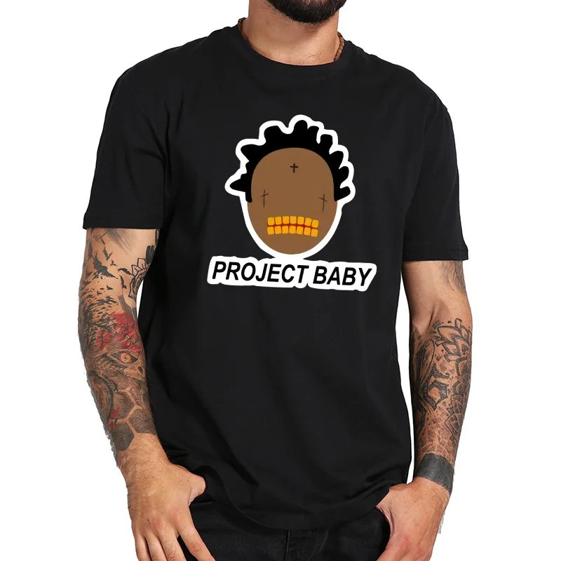 Kodak Black Project Baby T Shirt Rapper Hip Pop Singer Tshirt Cool Casual Eu Size 100 - Kodak Black Shop