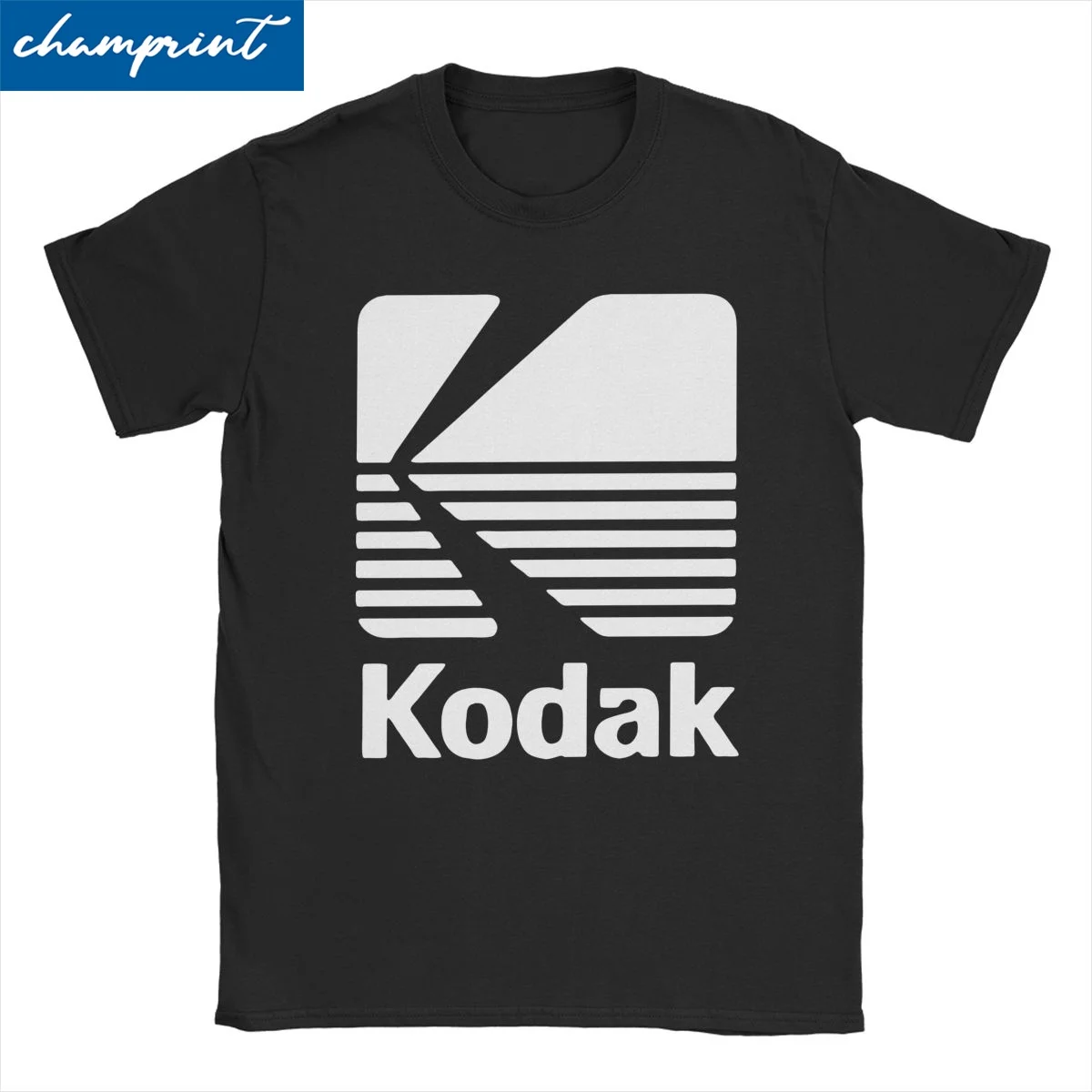 Men Women s KODAK Film Logo T Shirts Pure Cotton Clothing Awesome Short Sleeve Round Neck - Kodak Black Shop